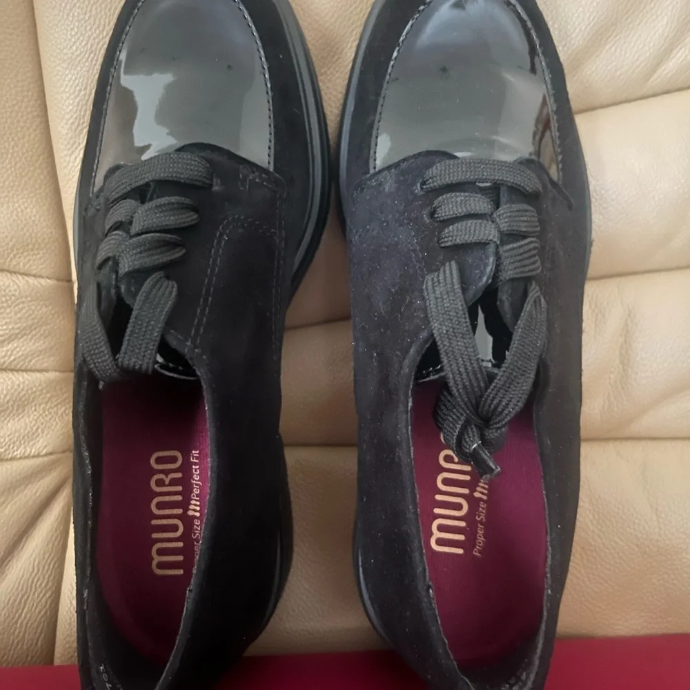 Men's Black Lace-Up Casual Dress Shoes